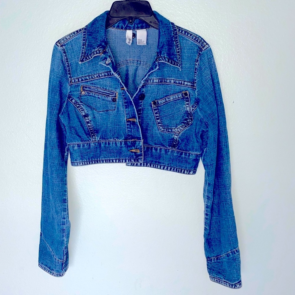 Cropped Jean Jacket 🙋🏻‍♀️